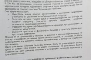 Приједлози и сугестије за Буџет општине Челинац Приједлози и сугестије за Буџет општине Челинац